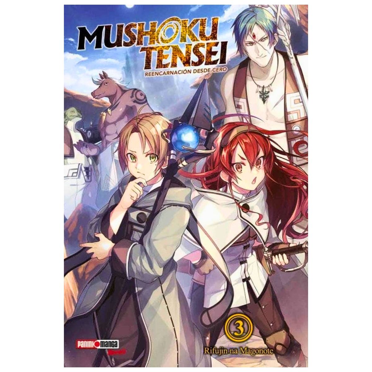 GENERICO - Mushoku Tensei Novela 03 - Panini Argentina
