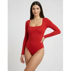 MABELLE - Body Mujer Cuello Cuadrado Manga Lisa