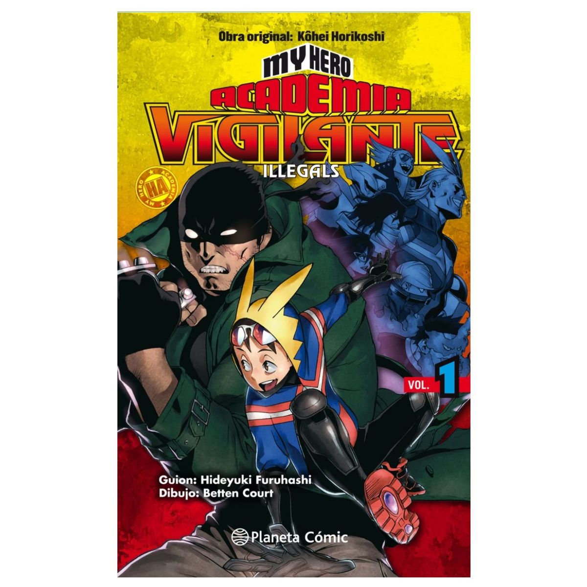 IVREA ARGENTINA - My Hero Academia Vigilante Illegals 01 - Ivrea Argentina
