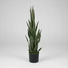 GENERICO - Planta Artificial Lengua De Suegra 50cm Con Maceta