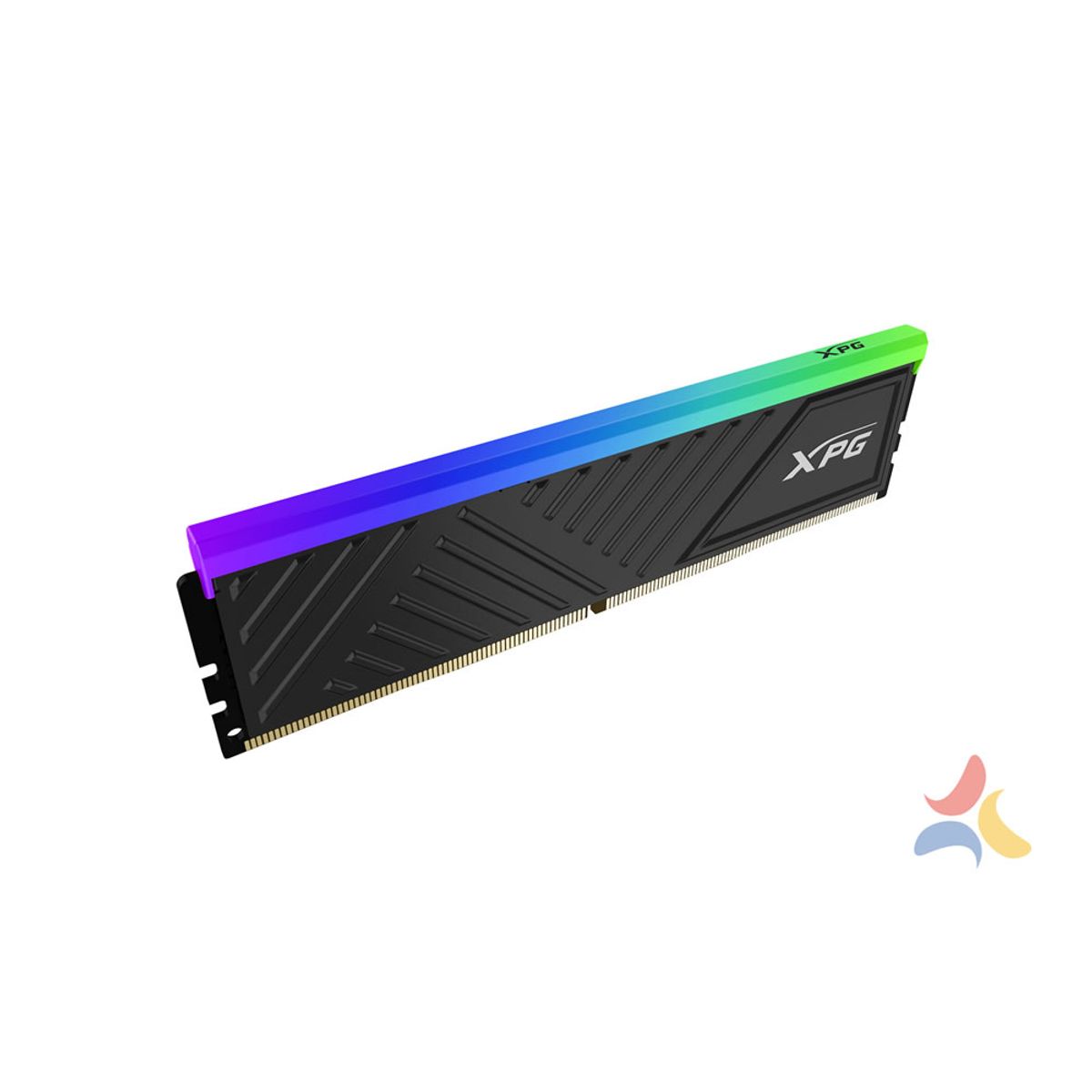 ADATA - MEMORIA UDIMM DDR4 XPG ADATA 8GB 3200MHZ D35 GAMMING BLACK RGB P/N AX4U32008G16A-SBKD35G
