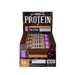 GENERICO - Barritas Wild Protein Choco Naranja x16 unidades