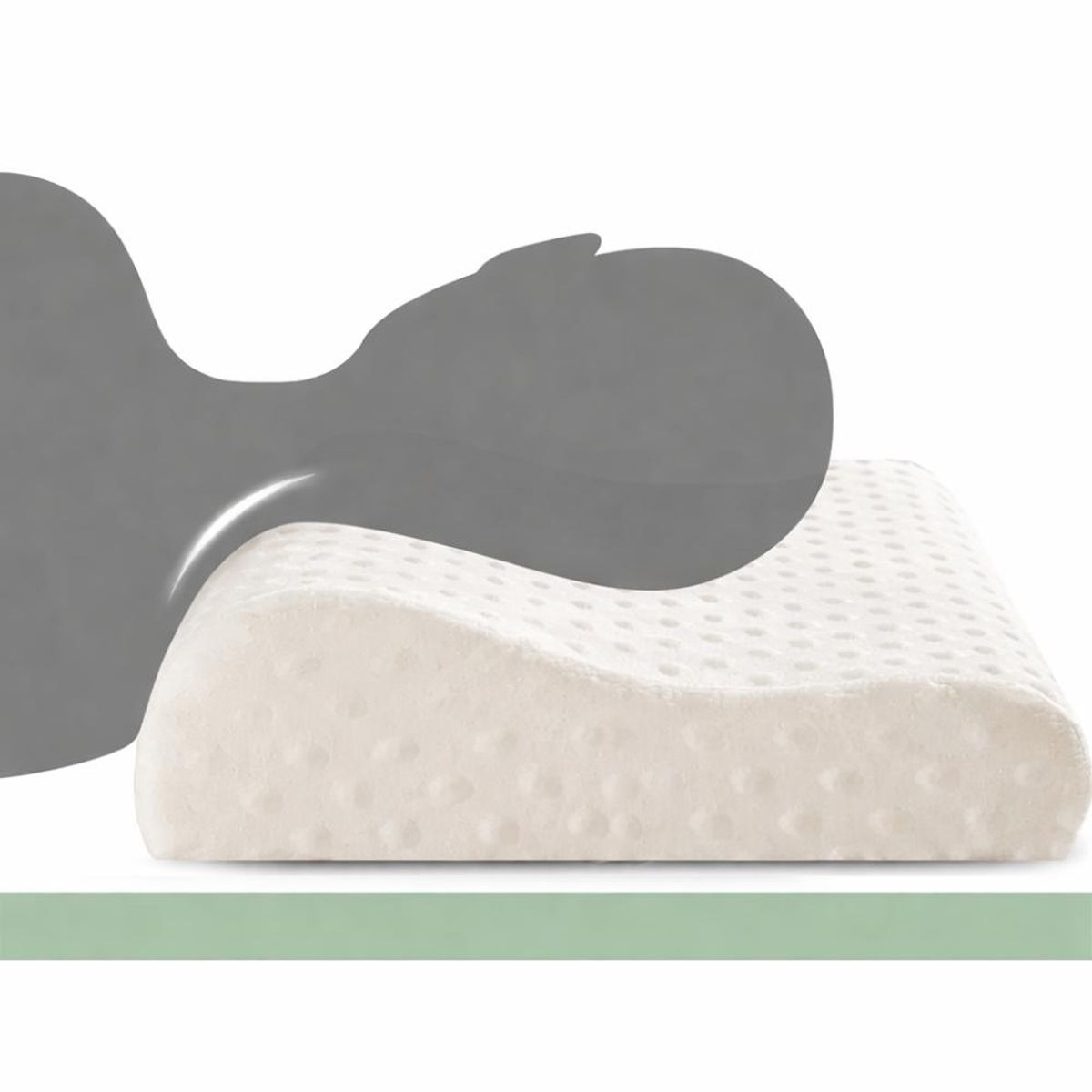 GENERICO - Almohada Ortopédica Cervical Memory Foam Premium