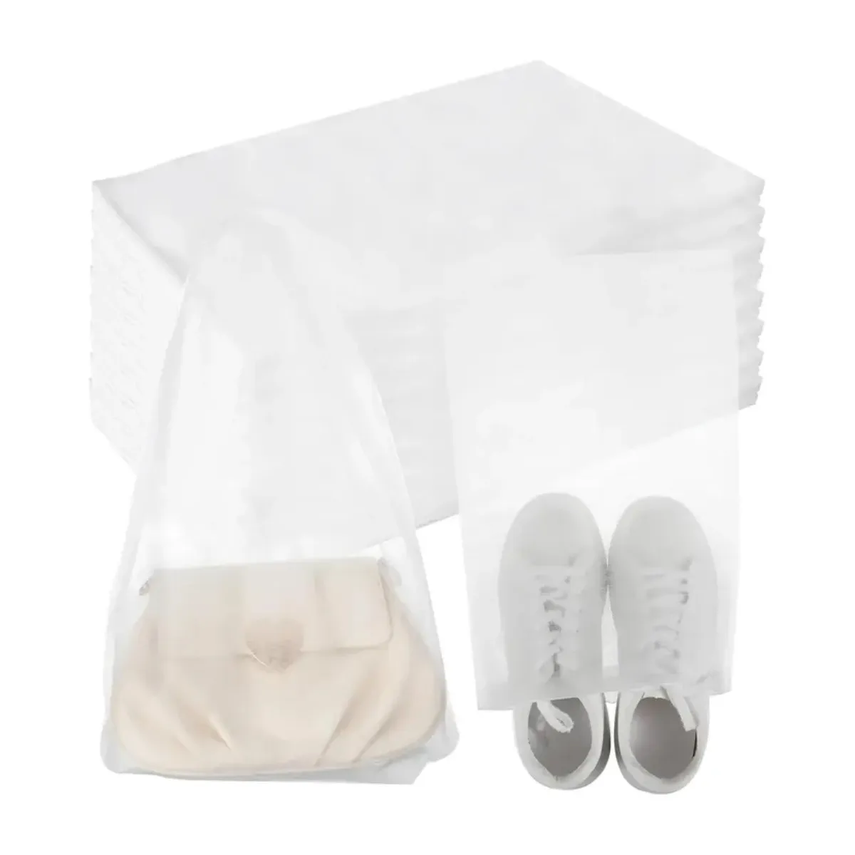 GENERICO - Bolsas De Viaje Impermeables Para Zapatos, 100 Piezas BELUG