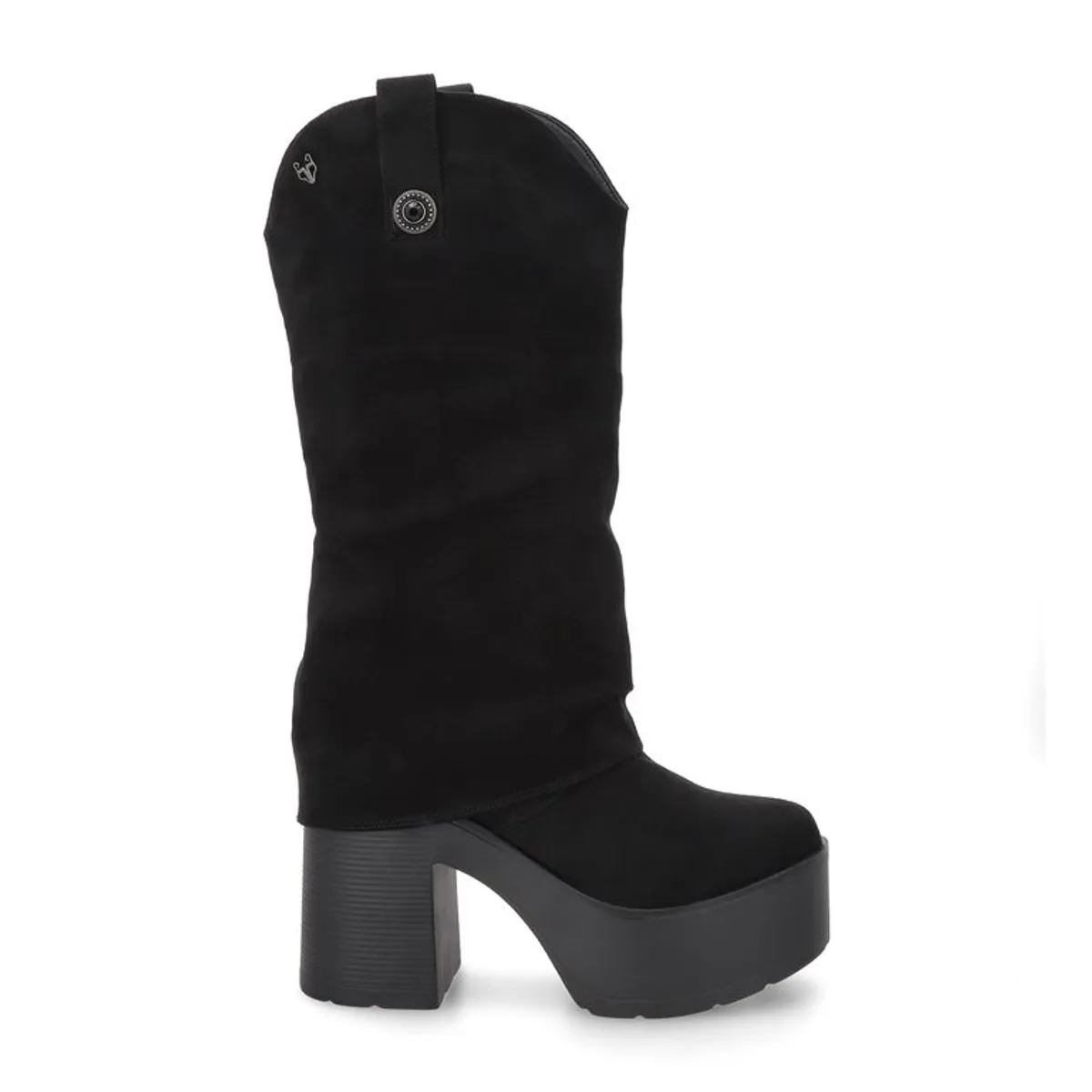 GOTTA - Bota Plataforma Negra Mujer 15039