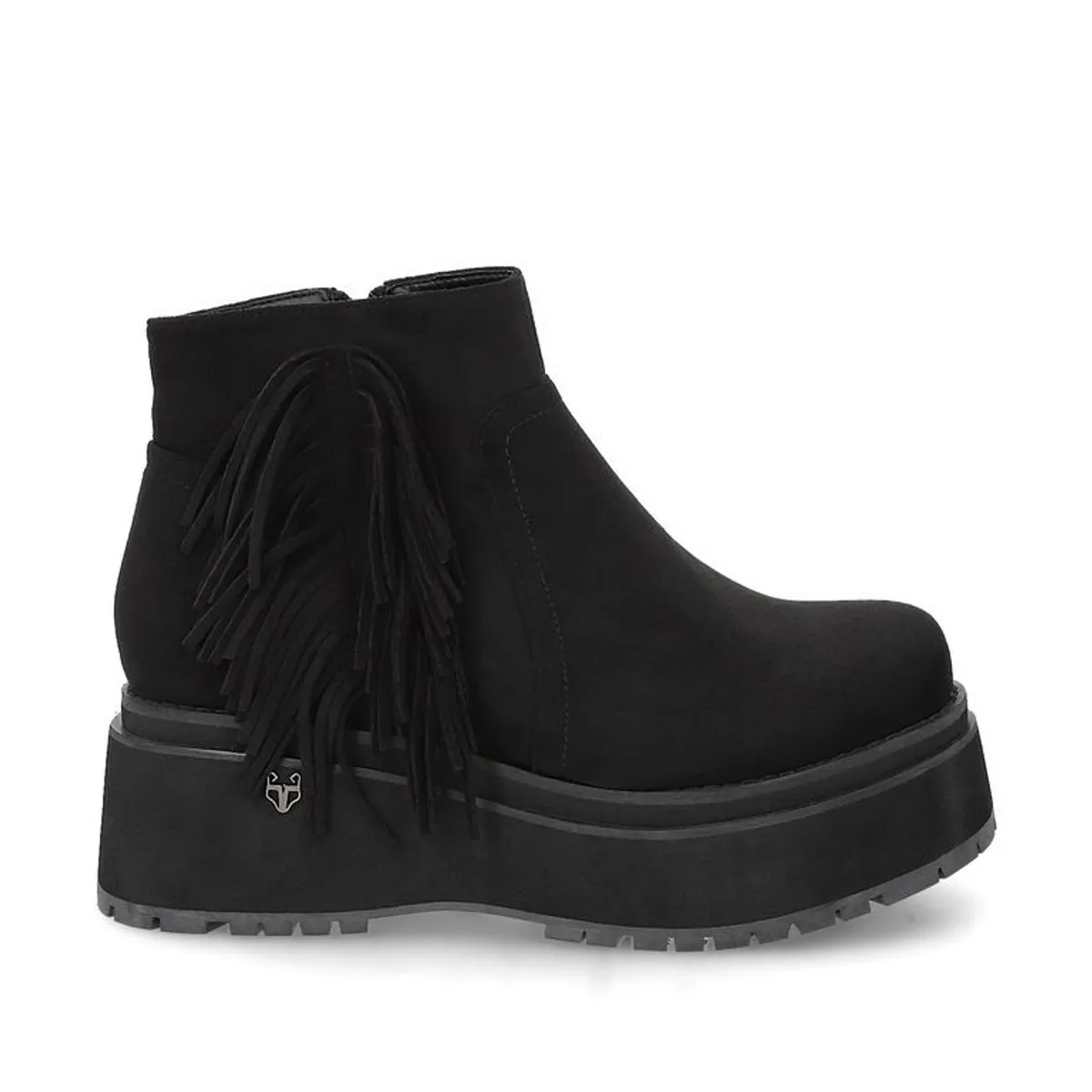 GOTTA - Botin Plataforma Negro Mujer 1509A