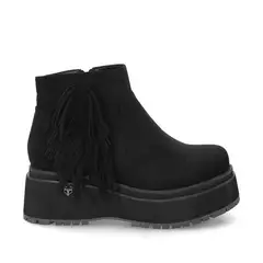 GOTTA - Botin Plataforma Negro Mujer 1509A