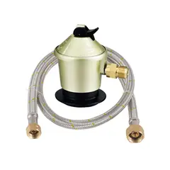 IMAHE - Kit Regulador + Flexible Gas 12 X 38 1 Metro
