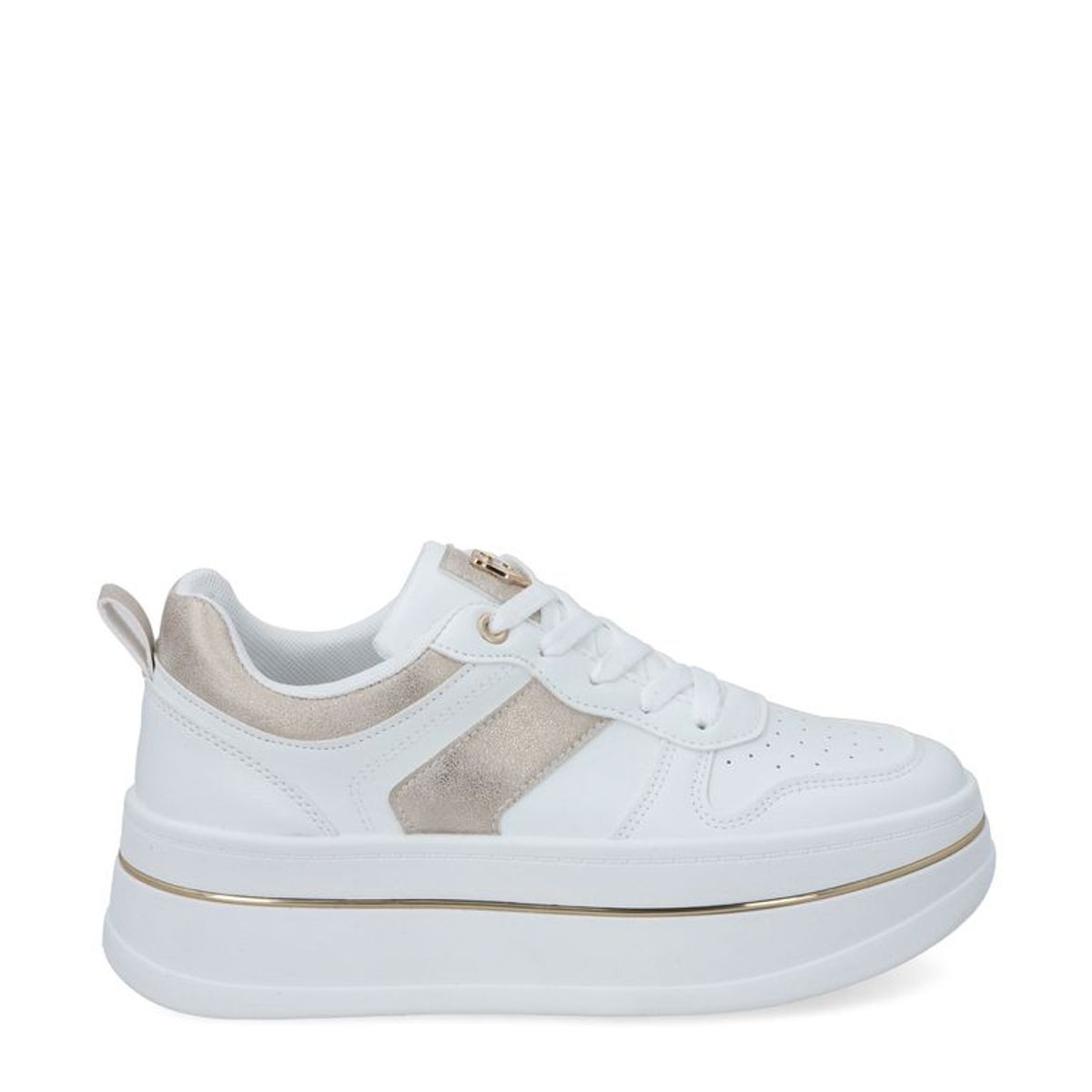 GOTTA - Zapatilla Plataforma Blanca Mujer 58010