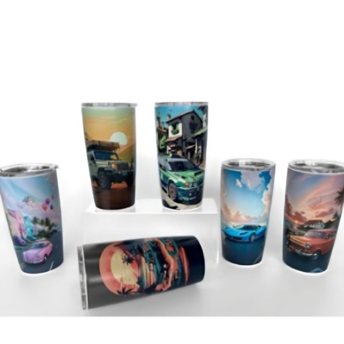GENERICO - VASO TERMICO CARS 600ML