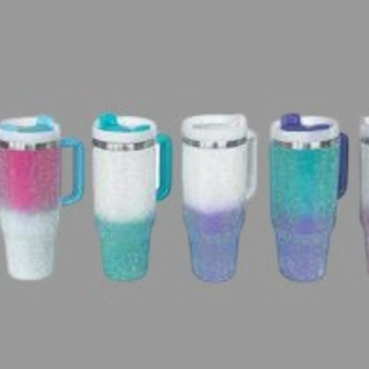 GENERICO - VASO TÉRMICO 1200ML DISEÑO DEGRADADO DOBLE PARED FRÍOCALOR