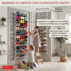 MOVI - ORGANIZADOR DE ZAPATOS COLGANTE 36 PARES