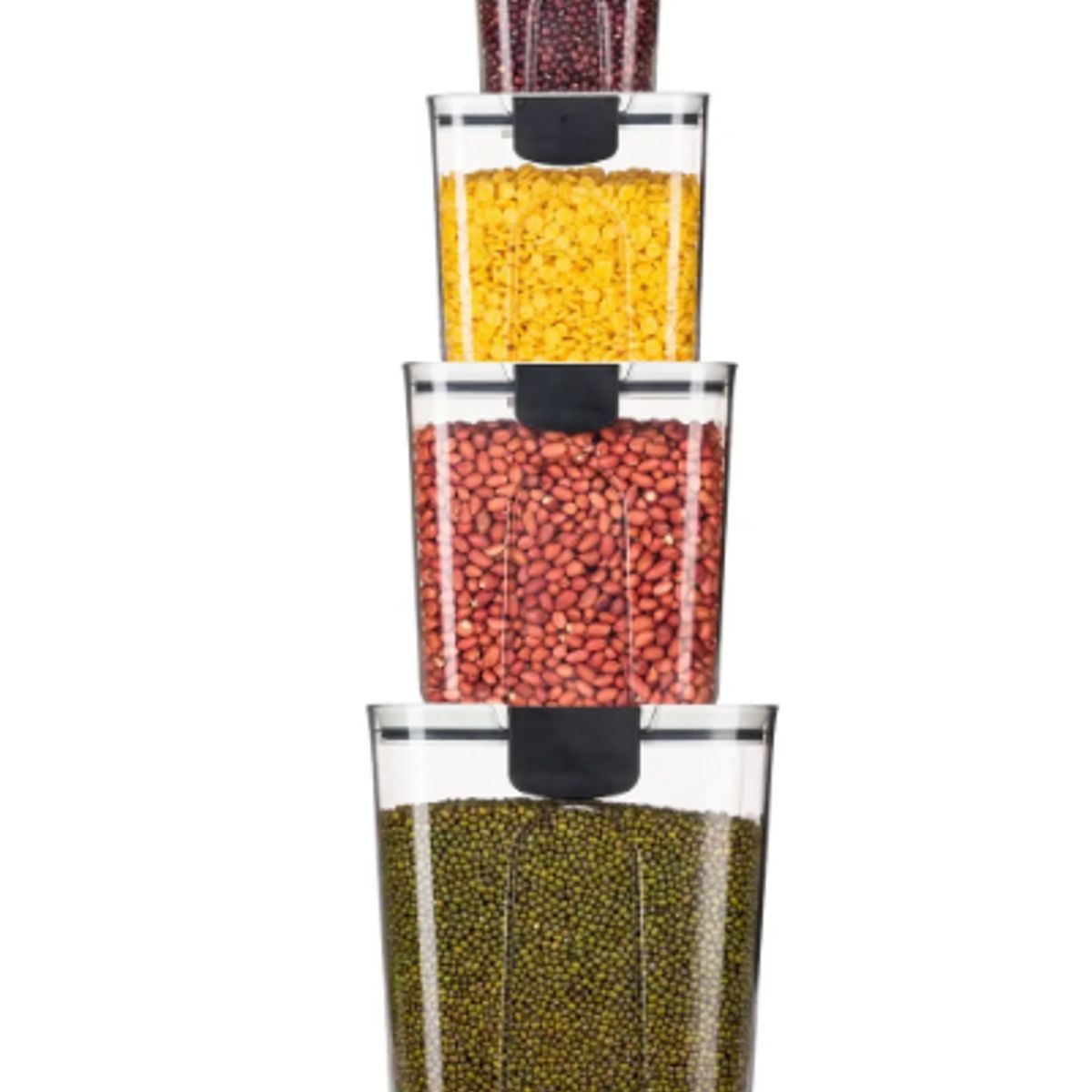 GENERICO - Set De Contenedores Herméticos Para Cocina Alimentos 4 Pcs