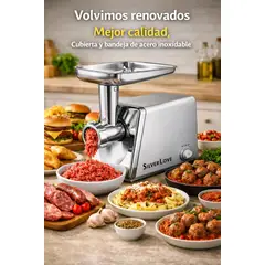 MOVI - ¡ESPECIAL DEL MES! NUEVA MOLEDORA Y TRITURADORA DE CARNE "SILVER LOVE".