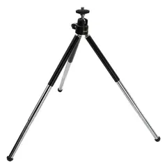 GENIUS - Mini Tripode Ajustable Para Camara Y Webcam Negro