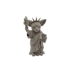 GENERICO - Escultura Decorativa- Chihuahua de la Libertad
