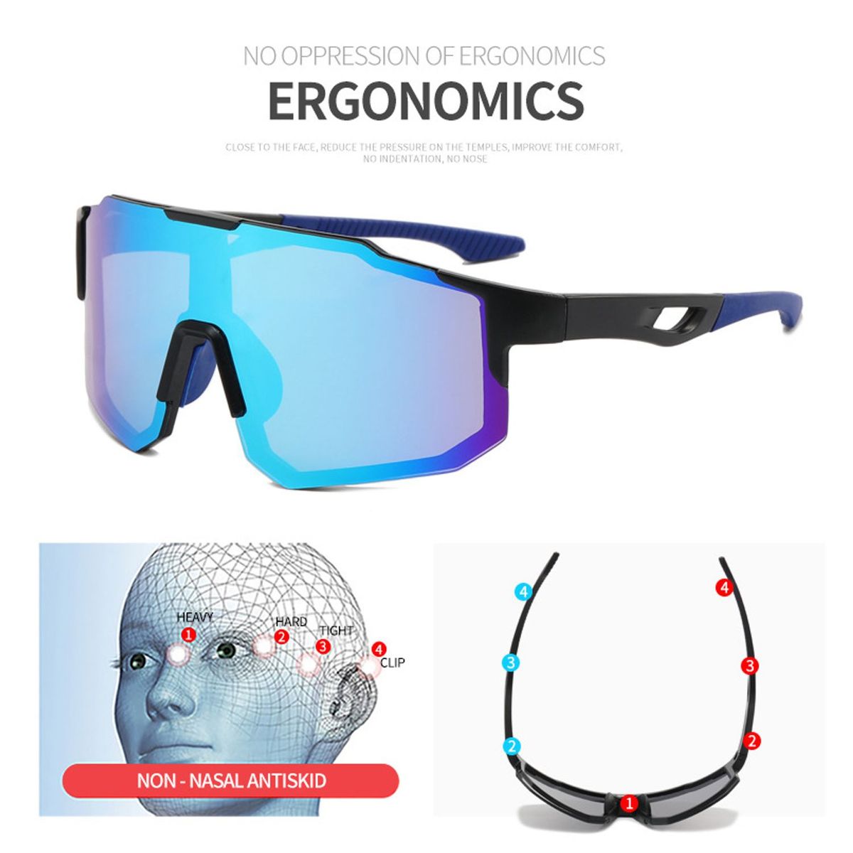 TIOZONEY - Lentes de Sol Hombre