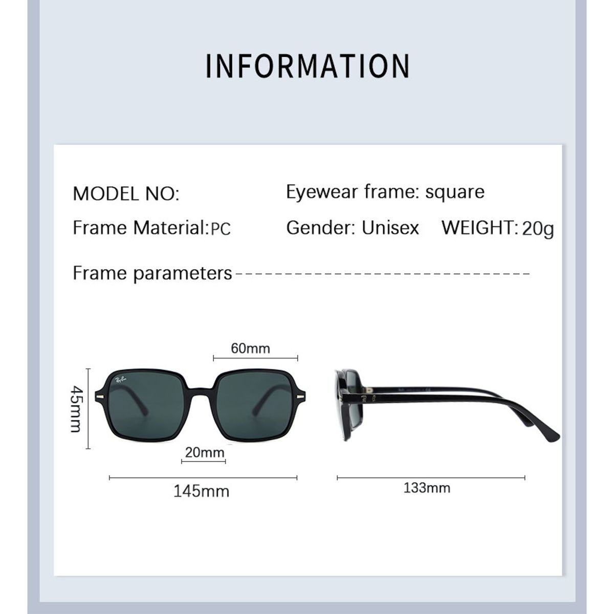 TIOZONEY - Lentes de Sol Hombre