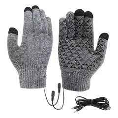 KUANGYE - Guantes De Tejido Con Calentamiento Usb Para Exteriores
