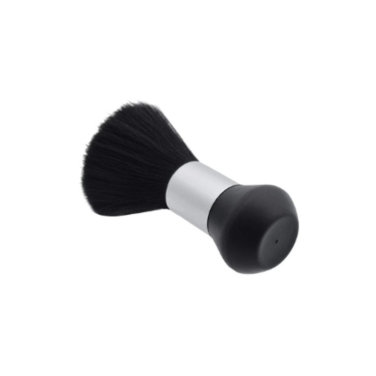 GENERICO - Botapelo Para Barbería Pelo Suave Negrocon Talquera Blanco.