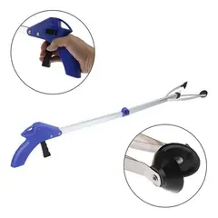 GENERICO - Brazo Extensible Recogedor Plegable Pinza 80 Cm