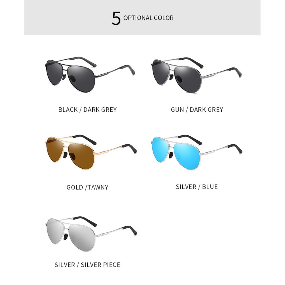 TIOZONEY - Lentes de Sol Hombre