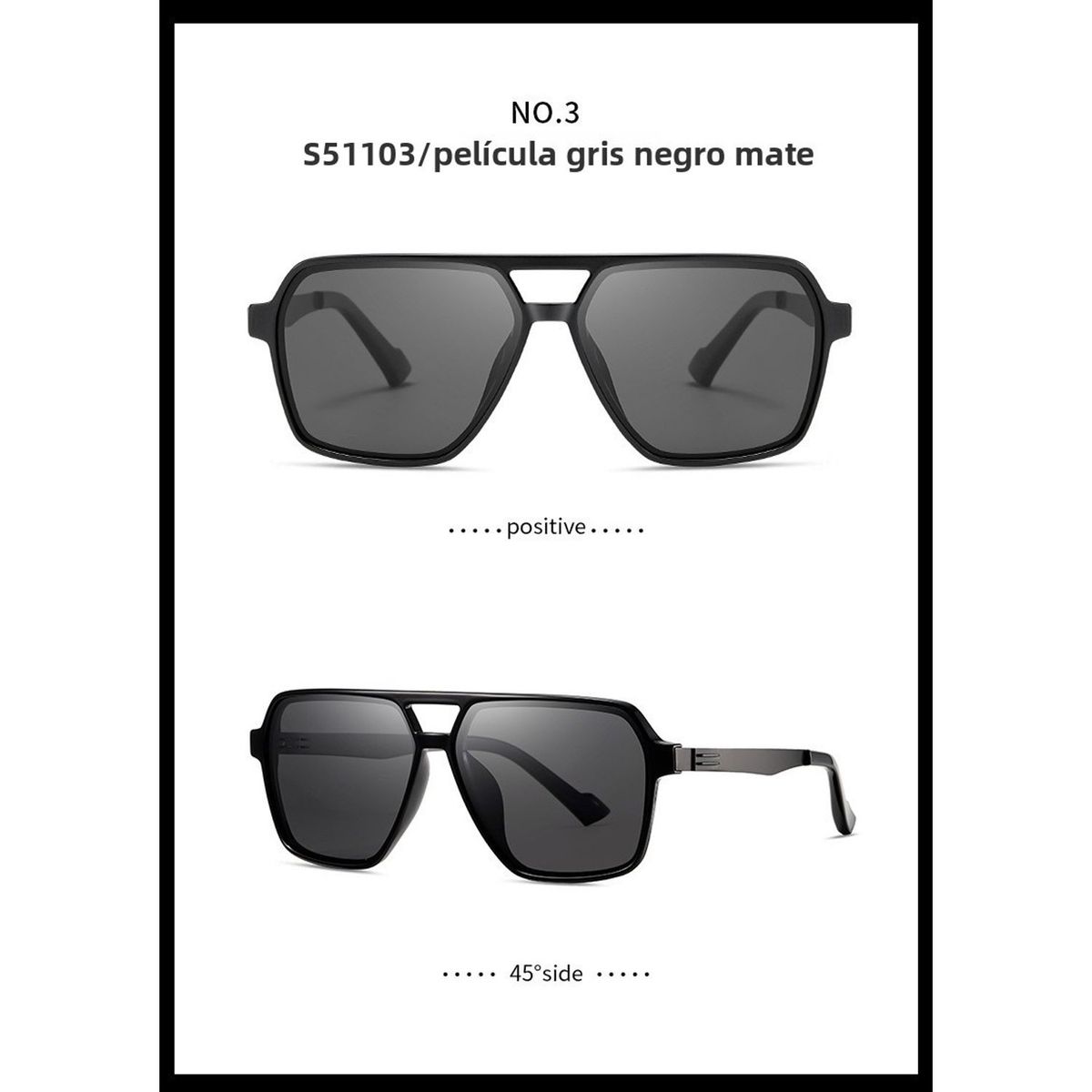 TIOZONEY - Lentes de Sol Hombre