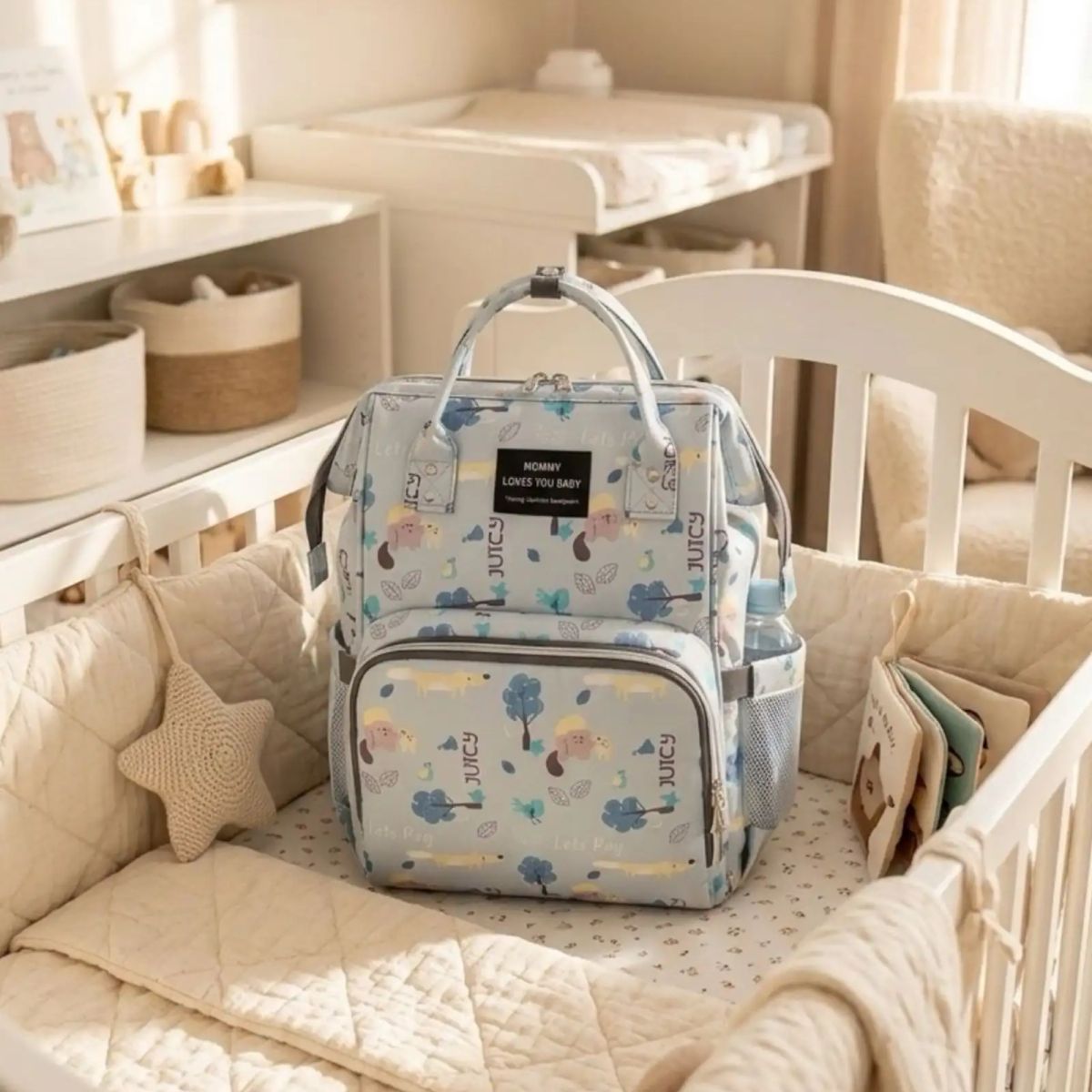 GENERICO - Mochila Maternal Bolso Pañalera Térmica Impermeable Premium