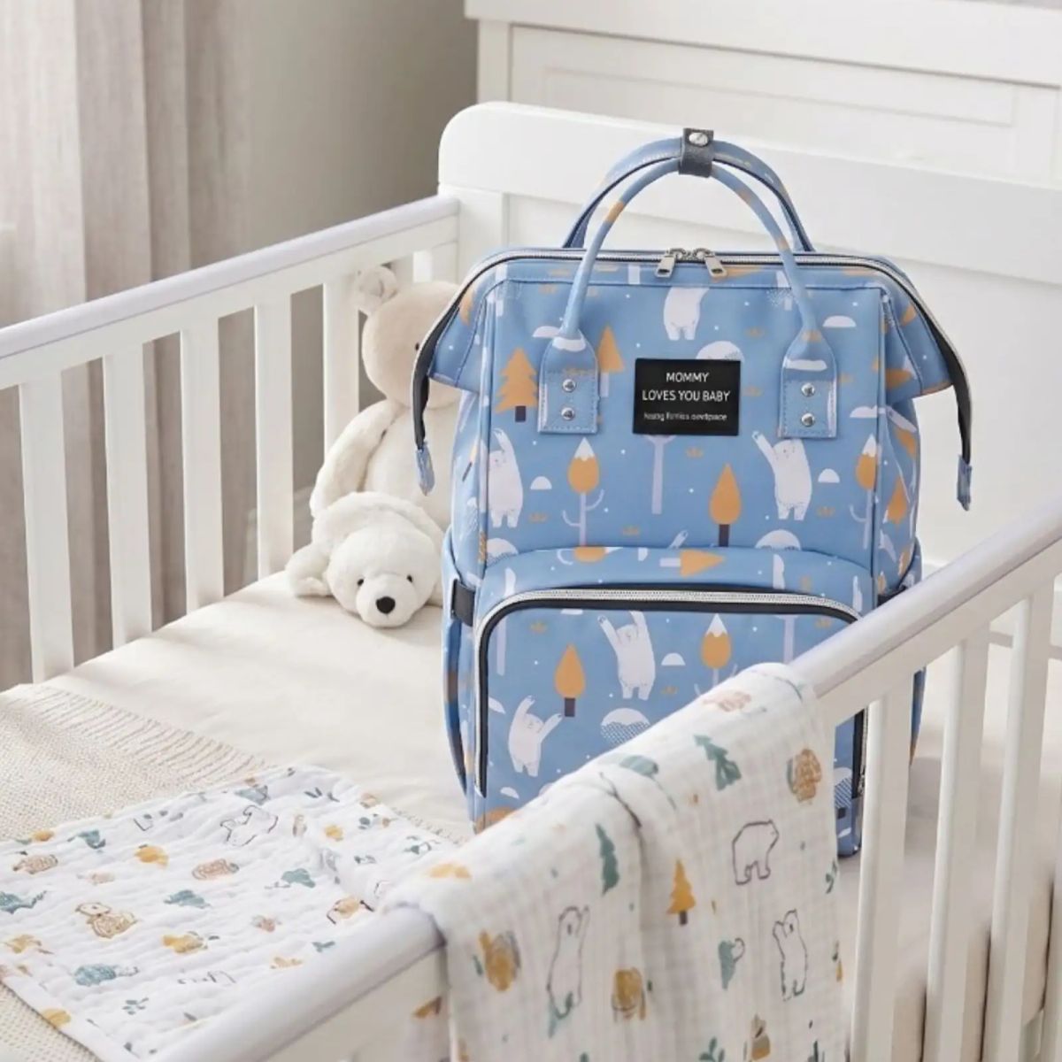 GENERICO - Mochila Maternal Bolso Pañalera Térmica Impermeable Premium