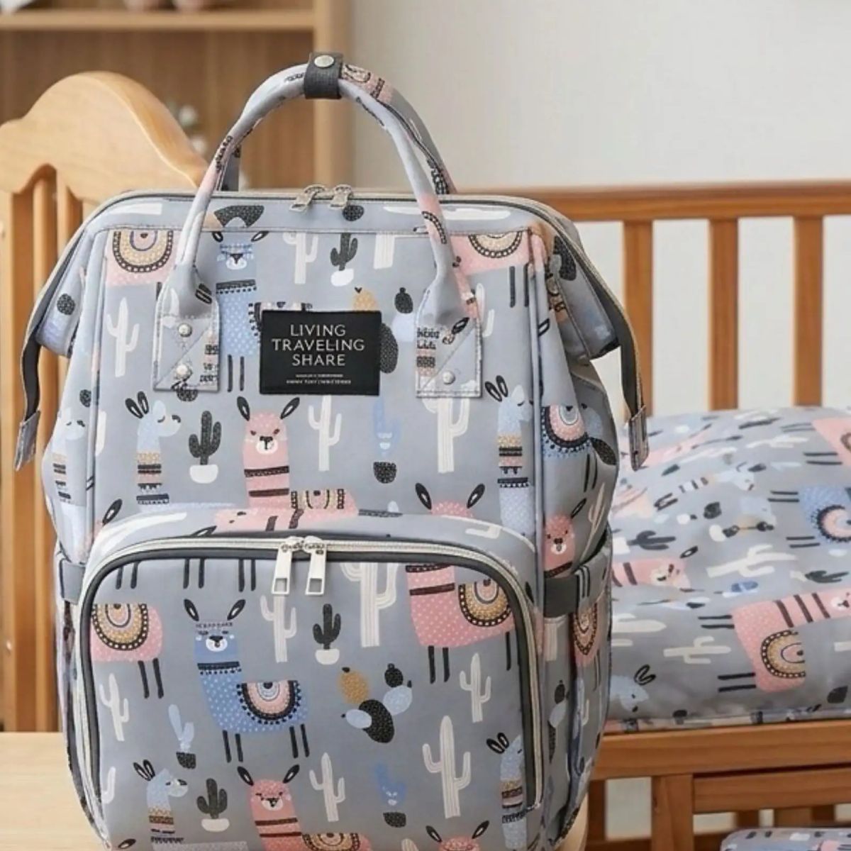 GENERICO - Mochila Maternal Bolso Pañalera Térmica Impermeable Premium