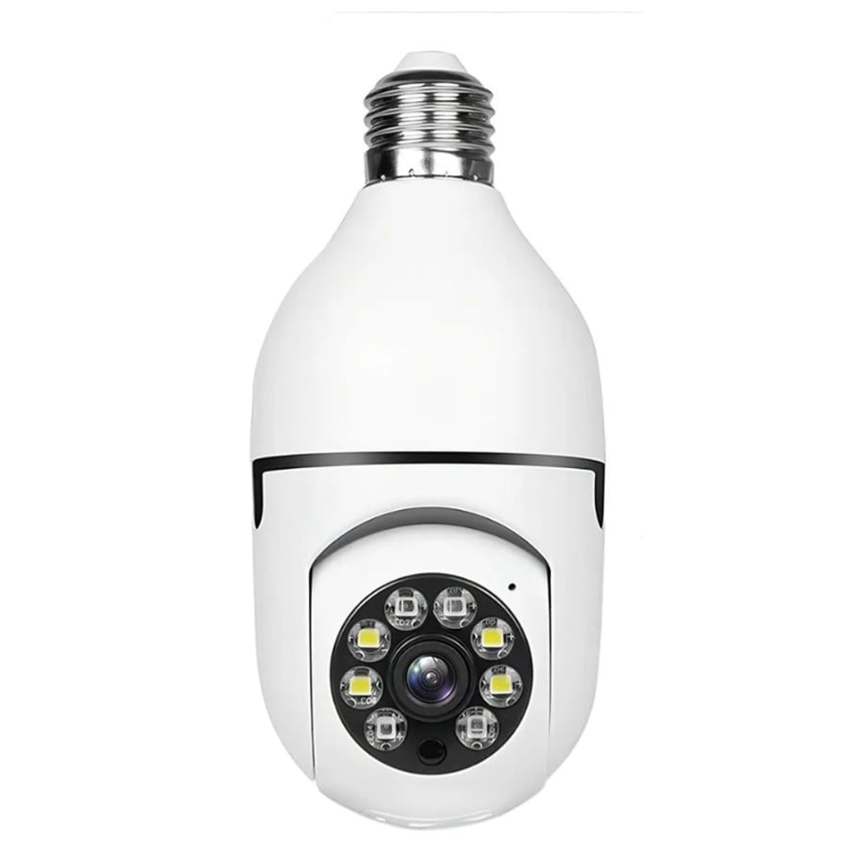 GENERICO - Camara Espia Ip Wifi Domo Seguimiento Inteligente Hd1080p Jortan JT-8177 Visión nocturna incluida color blanco