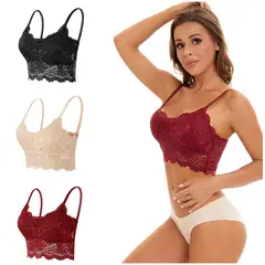 TIOZONEY - Pack 3 Sostenes Push Up Encaje Con Soft Microfibra Mujer Sexy