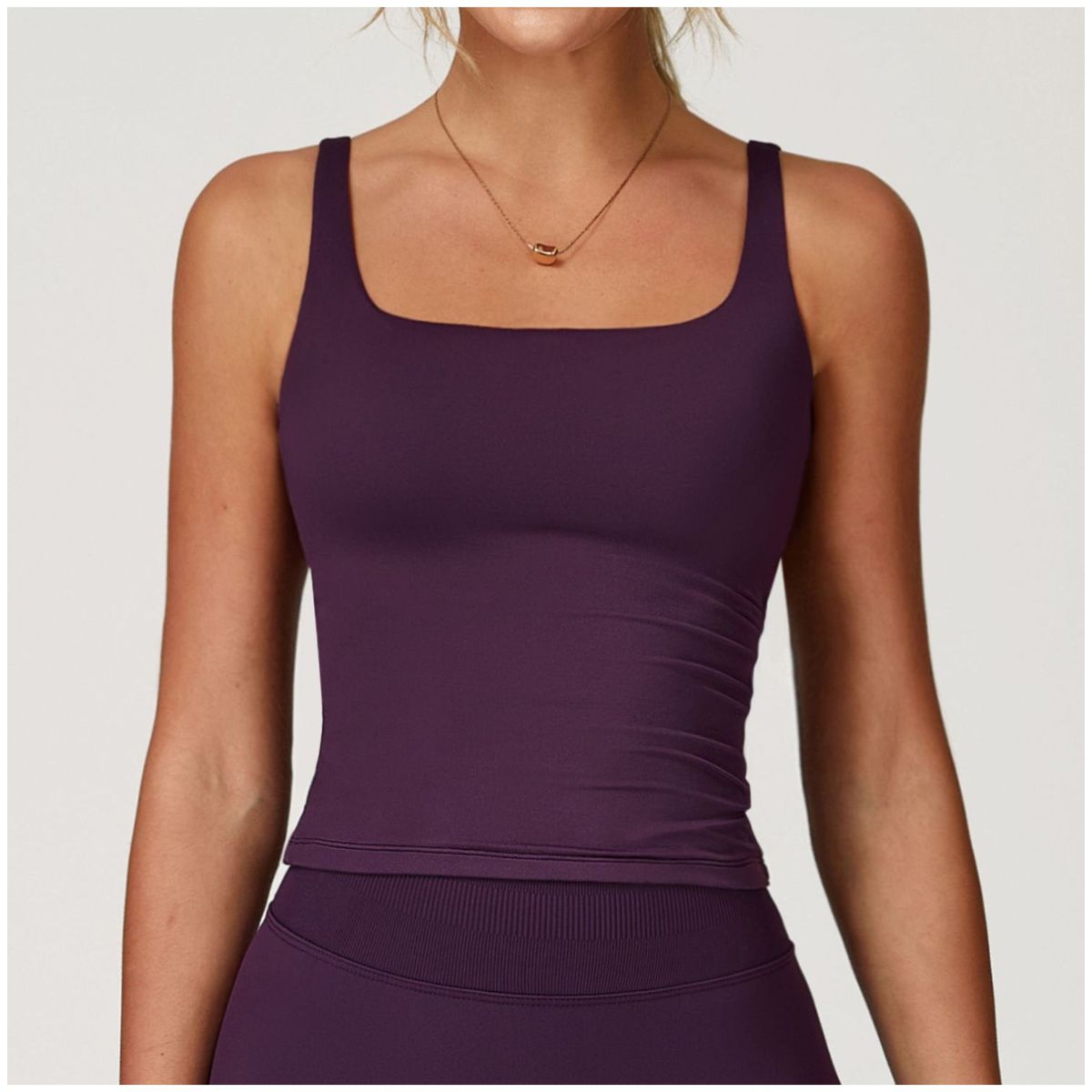 TIOZONEY - Peto deportivo Mujer-Morado
