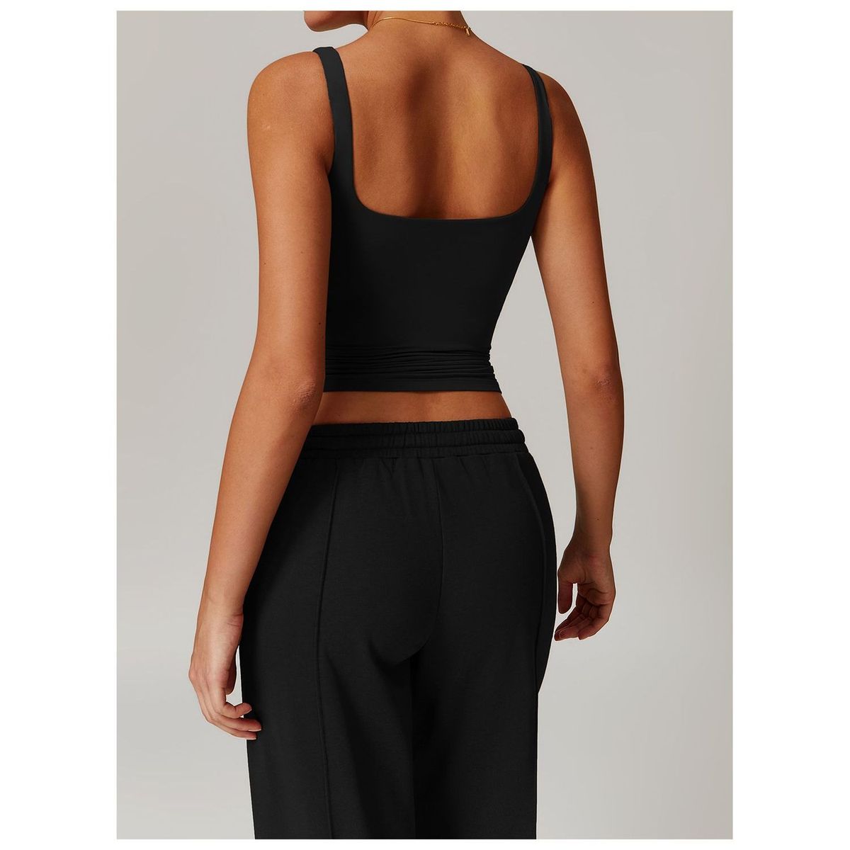 TIOZONEY - Peto deportivo Mujer-Negro