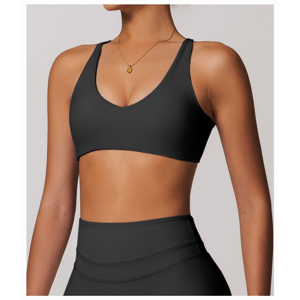 TIOZONEY - Peto deportivo Mujer-Negro