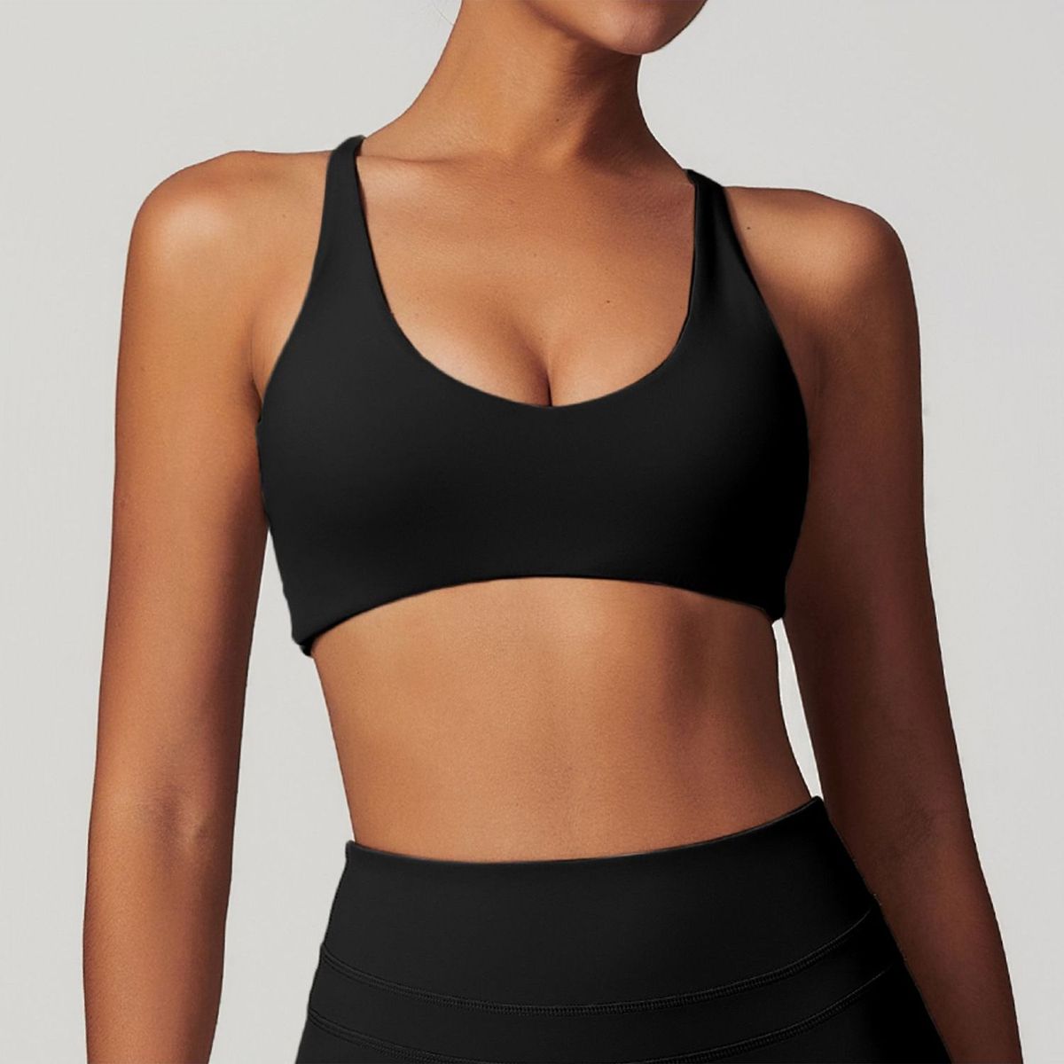 TIOZONEY - Peto deportivo Mujer-Negro