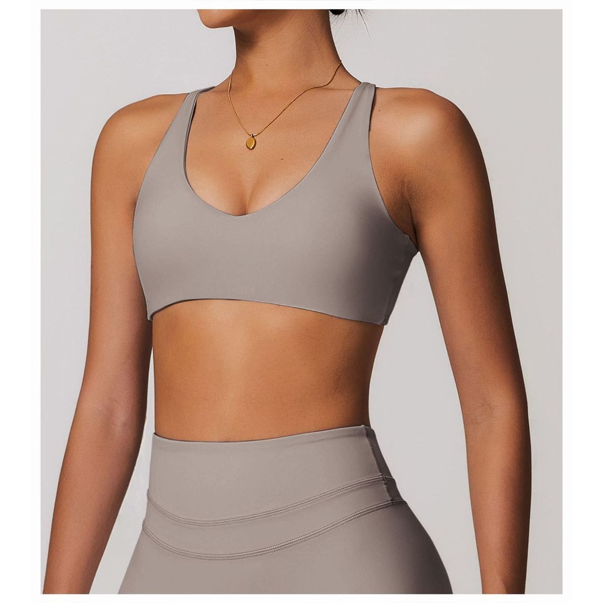 TIOZONEY - Peto deportivo Mujer-Gris
