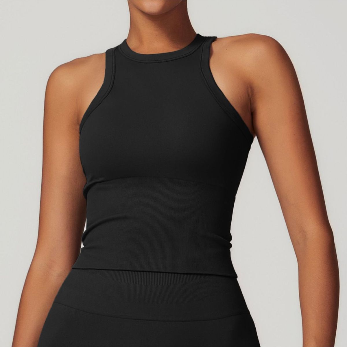 TIOZONEY - Peto deportivo Mujer-Negro