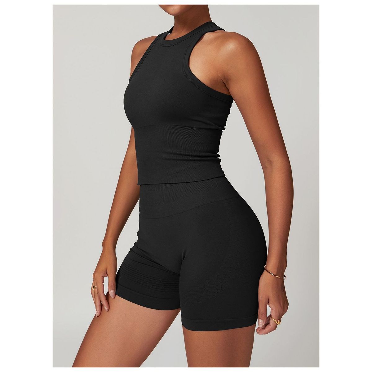 TIOZONEY - Peto deportivo Mujer-Negro