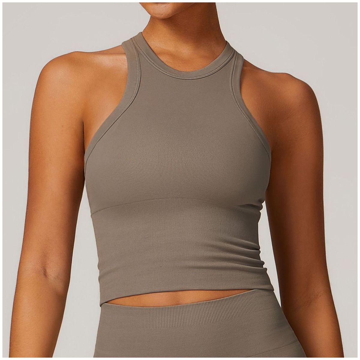 TIOZONEY - Peto deportivo Mujer-Gris
