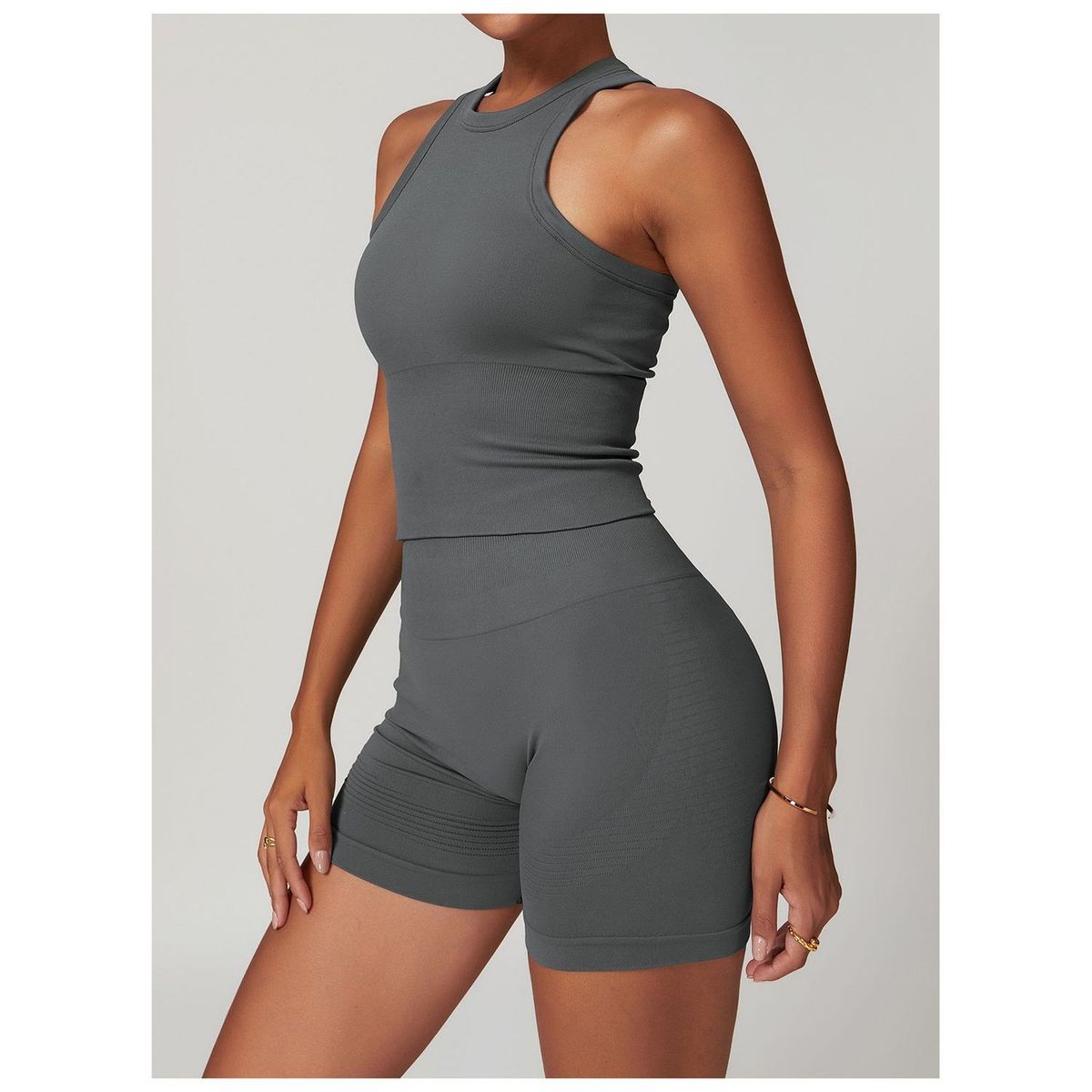 TIOZONEY - Peto deportivo Mujer-Gris