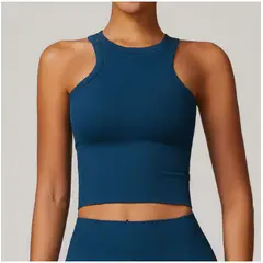 TIOZONEY - Peto deportivo Mujer-Azul