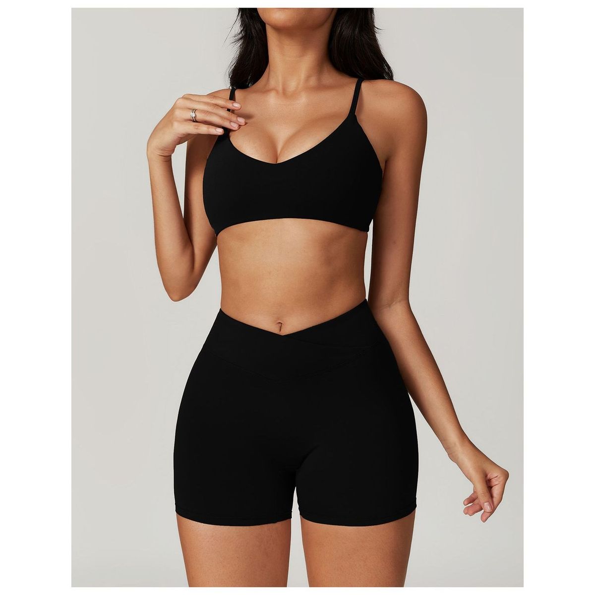 TIOZONEY - Peto deportivo Mujer-Negro