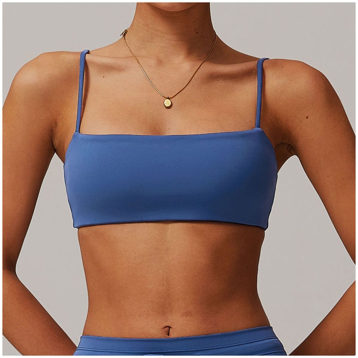 TIOZONEY - Peto deportivo Mujer-Azul