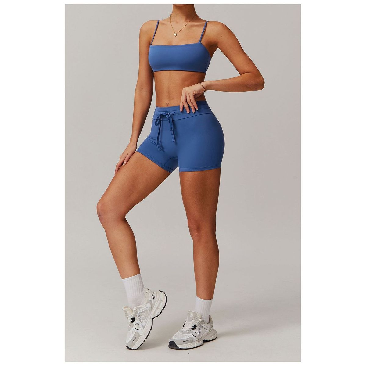 TIOZONEY - Peto deportivo Mujer-Azul