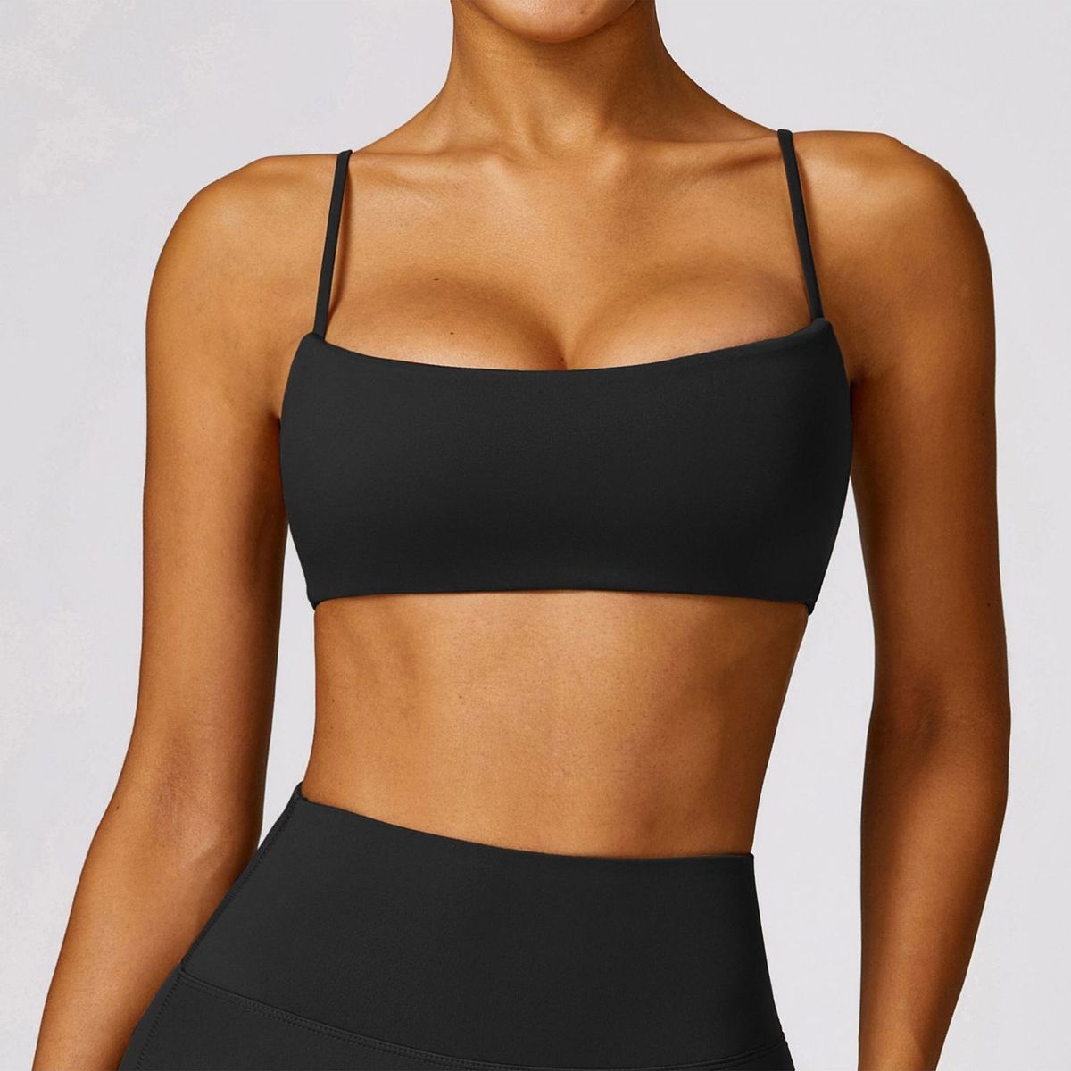 TIOZONEY - Peto deportivo Mujer-Negro