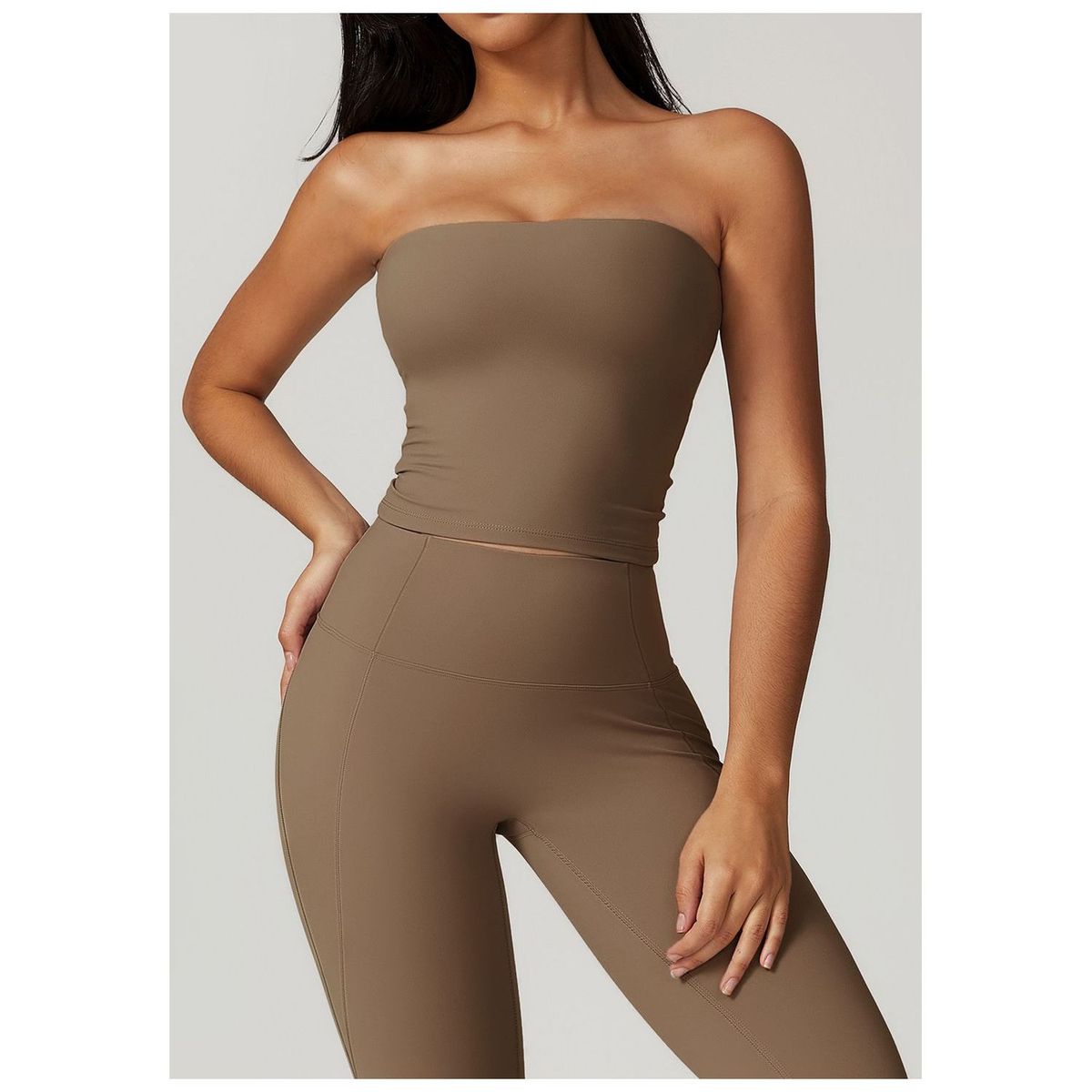 TIOZONEY - Peto deportivo Mujer-Café