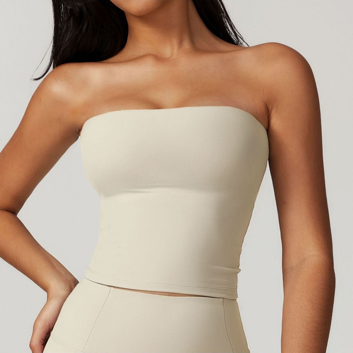 TIOZONEY - Peto deportivo Mujer-Beige