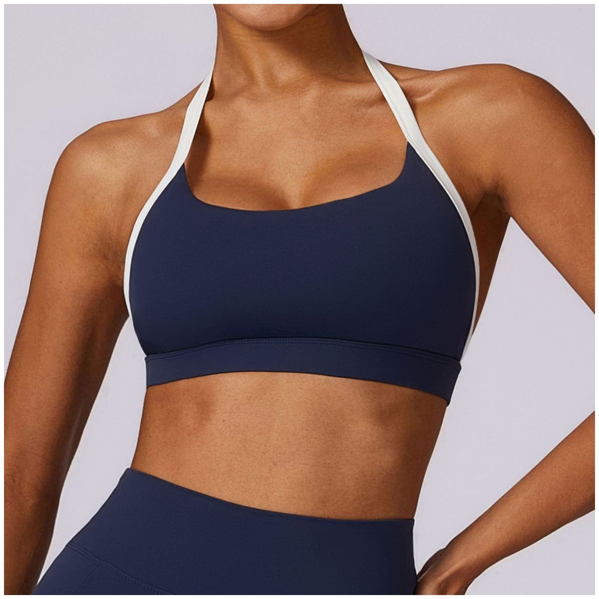 TIOZONEY - Peto deportivo Mujer-Azul