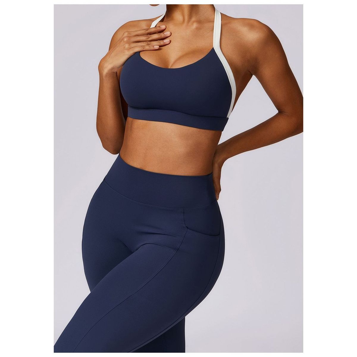 TIOZONEY - Peto deportivo Mujer-Azul